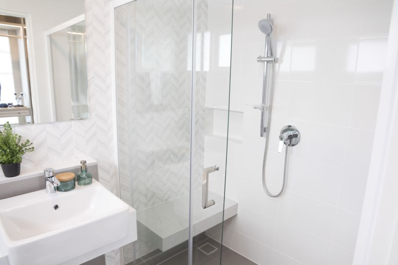 Sleek Bathroom Shower Upgrade